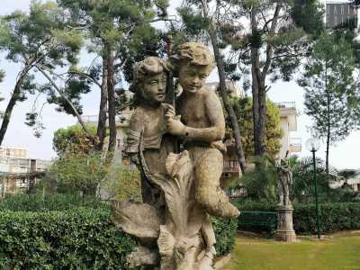 ..., putti, fontane...